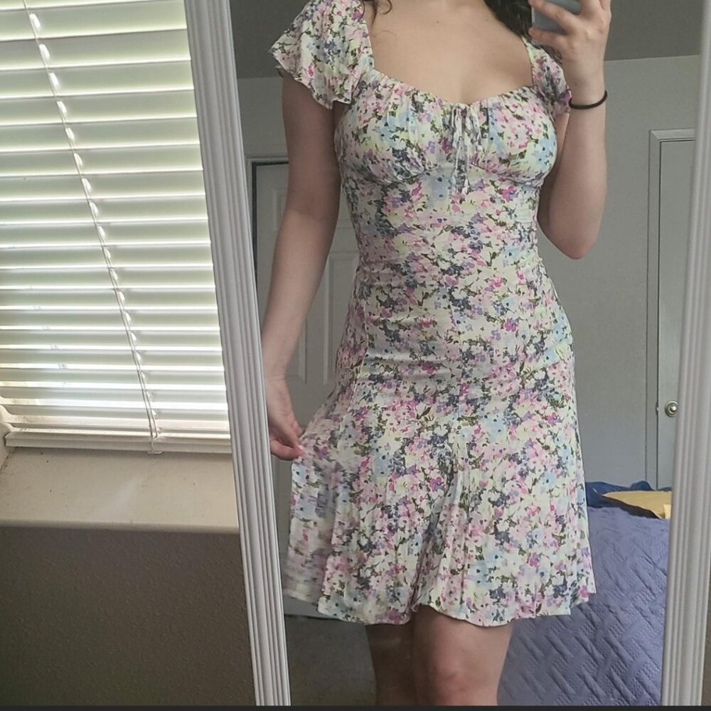 Floral summer dress